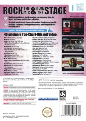 Sing 4 - The Hits Edition box cover back